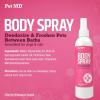imagePet MD Body Spray for Dogs ampamp Cats Deodorizing Dog Perfume Reduces Static ampamp Eliminates Odor  LongLasting Pet Cologne Spray for Dogs  Cherry BlossomJapanese Cherry Blossom