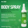 imagePet MD Body Spray for Dogs ampamp Cats Deodorizing Dog Perfume Reduces Static ampamp Eliminates Odor  LongLasting Pet Cologne Spray for Dogs  Cherry BlossomCucumber Melon