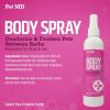 imagePet MD Body Spray for Dogs ampamp Cats Deodorizing Dog Perfume Reduces Static ampamp Eliminates Odor  LongLasting Pet Cologne Spray for Dogs  Cherry BlossomSweet Pea  Vanilla