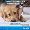 imagePet MD Cat and Dog Ear Cleaner Wipes  Advanced Otic Veterinary Ear Cleaner Formula  Dog Ear Infection Treatment  100 CountFinger Wipes