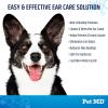 imagePet MD Cat and Dog Ear Cleaner Wipes  Advanced Otic Veterinary Ear Cleaner Formula  Dog Ear Infection Treatment  100 CountRegular Wipes