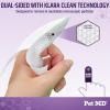 imagePet MD Veterinary Tris Flush Cat ampamp Dog Ear Cleaner  and Infection Treatment with Ketoconazole 12 ozFinger Wipes