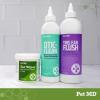 imagePet MD Veterinary Tris Flush Cat ampamp Dog Ear Cleaner  and Infection Treatment with Ketoconazole 12 ozSolution