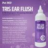 imagePet MD Veterinary Tris Flush Cat ampamp Dog Ear Cleaner  and Infection Treatment with Ketoconazole 12 ozSolution