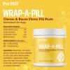 imagePet MD Wrap A Pill Peanut Butter Flavored Pill Paste for Dogs  Make a Pocket to Hide Pills and Medication for Pets  59 ServingsCheese  Bacon