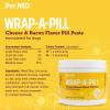 imagePet MD WrapAPill Variety Pack  Peanut Butter ampamp Cheese Bacon Flavored Pill Paste for Dogs  42 oz Each