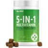 imagePet MD 5in1 Dog Multivitamin  30 Essential Vitamins Minerals ampamp Nutrients for Skin ampamp Coat Hip ampamp Joint Digestion Immune ampamp Senior Dog Vitamins  Glucosamine Omega 3 6 9 ampamp Probiotics  120 ct120 ct