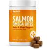 imagePet MD Salmon Omega Bites for Dogs  Skin and Coat Supplement with Omega 3 ampamp 6 for Dogs Plus DHA ampamp EPA  Promotes Allergy ampamp Dry Skin Relief  120 ct60ct