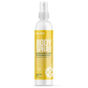 imagePet MD Body Spray for Dogs ampamp Cats Deodorizing Dog Perfume Reduces Static ampamp Eliminates Odor  LongLasting Pet Cologne Spray for Dogs  Cherry BlossomPina Colada
