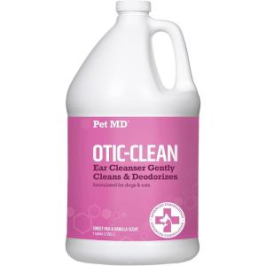 imagePet MD Cat ampamp Dog Ear Cleaner  Otic Ear Solution for Dogs  Pet Ear Cleaner  Cat Ear Cleaner Liquid  Cat ampamp Dog Cleaning Supplies  Sugar Cookie Scent  8 ozSweet Pea  Vanilla