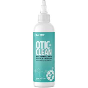 imagePet MD Cat ampamp Dog Ear Cleaner  Otic Ear Solution for Dogs  Pet Ear Cleaner  Cat Ear Cleaner Liquid  Cat ampamp Dog Cleaning Supplies  Sugar Cookie Scent  8 ozSugar Cookie