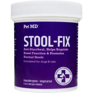 imagePet MD StoolFix  Powdered Clay Anti Diarrhea for Dogs ampamp Cats  Anti Diarrheal Treatment for Upset Stomach Relief Promotes Normal Stool  100g