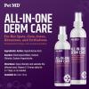 imagePet MD AllinOne Derm Care  Hypochlorous Acid Spray for Dogs ampamp All Pets  Skin Soother for Dogs ampamp Wound Spray for Dogs  Cat Wound Care Dog Hot Spot Remedy ampamp Dog Itch Relief  4oz8oz