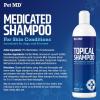 imagePet MD Peppermint Topical Shampoo ampamp Topical Spray for Dogs Cats ampamp Horses