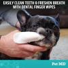 imagePet MD Pet Dental Finger Wipes for Dogs  Plaque and Tartar Remover for Dogs to Improve Oral Care  Pet Teeth Cleaning Finger Wipes for Healthy Gums and Fresh Breath  Fresh Apple ampamp Mint 50ct