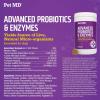 imagePet MD Probiotics ampamp Enzymes for Dogs  Gut Health Chews with Prebiotics  Digestive Aid for Dogs with Upset Stomach Diarrhea Constipation or Gas  Functional Probiotics for Dogs  60 ct