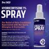 imagePet MD Salmon Omega Bites and Hydrocortisone Spray Bundle  Allergy and Itch Relief Bundle for Dogs