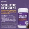 imagePet MD Stool Eating Deterrent  Prevent Dog from Eating Poop  Coprophagia Aversion with Enzymes Herbs ampamp Prebiotics for Digestive Support ampamp Fresh Breath  Stop Stool Eating Chews  60 ct