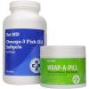 imagePet MD Omega 3 Softgels ampamp Wrap A Pill Bacon Flavor Pill Paste