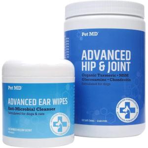 imagePet MD Advanced Ear Wipes  Advanced Hip ampamp Joint