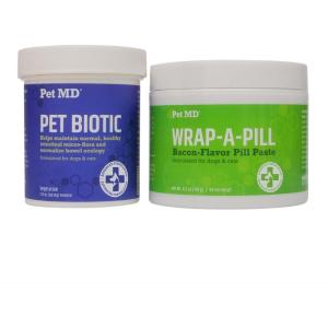 imagePet MD Biotic Probiotic Powder ampamp Wrap A Pill Bacon Flavor Pill Paste