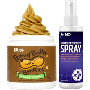 imagePet MD Hydrocortisone Spray  Rileys Calming Peanut Butter for Dogs