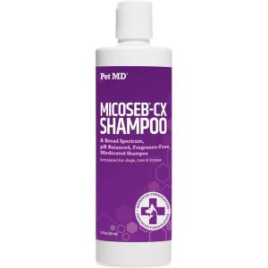 imagePet MD MicosebCX Topical Shampoo for Dogs Cats ampamp Horses with Miconazole  12 oz
