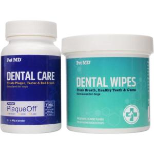 imagePet MD Proden PlaqueOff ampamp Dental Wipes for Dogs