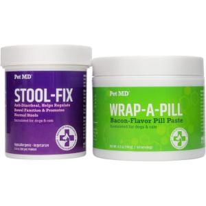 imagePet MD Stool Fix ampamp Wrap A Pill Bacon Flavor